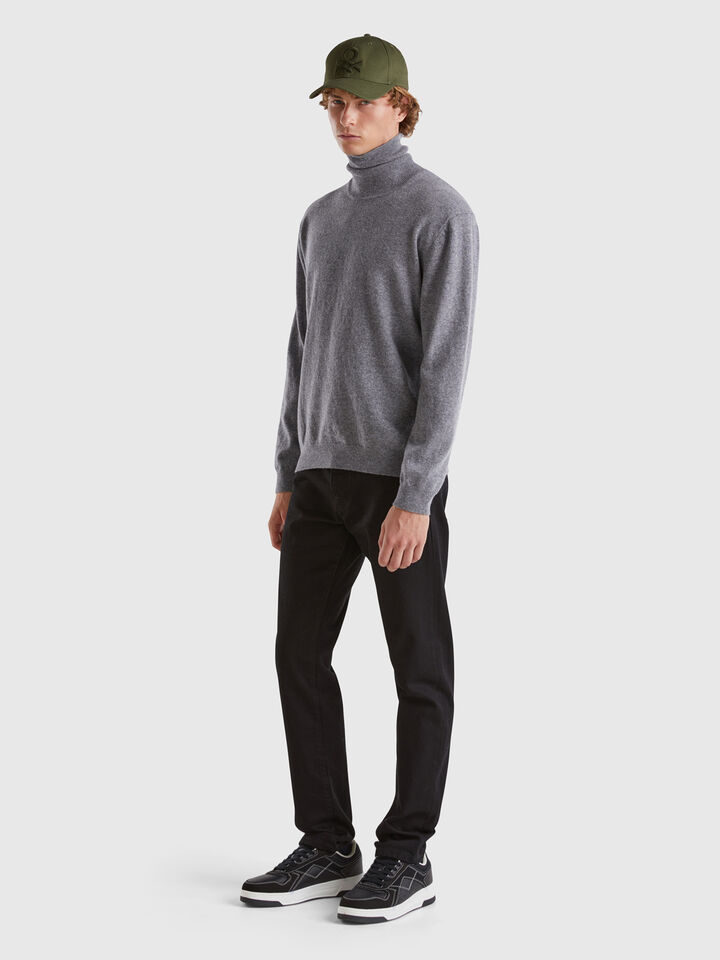 TURTLE NECK SWEATER Homme image number 3